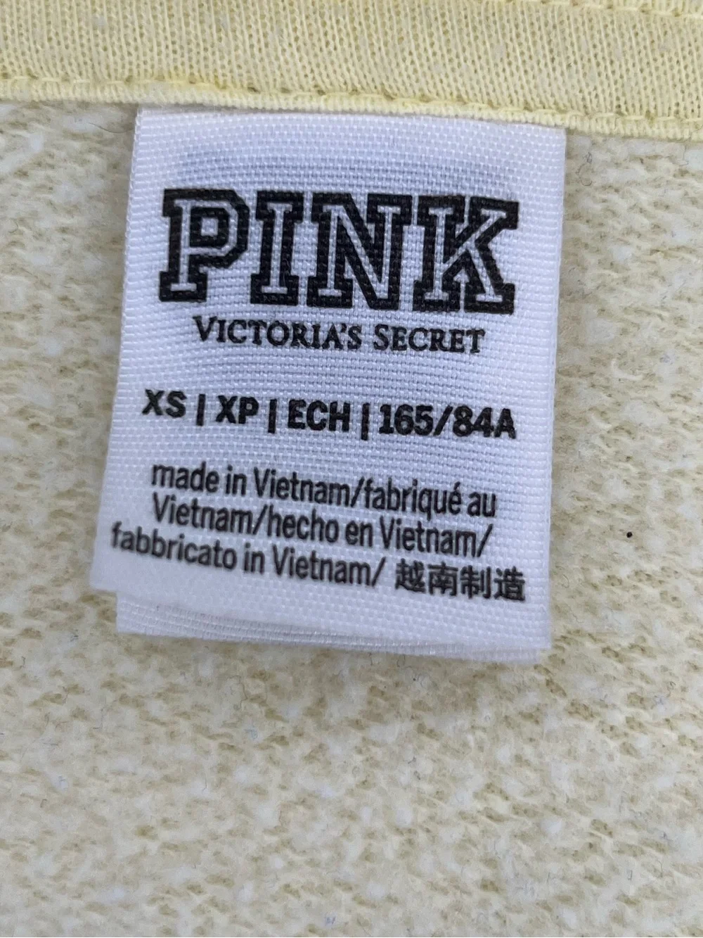 Vintage Victoria’s Secret PINK zipup hoodie - Picture 5 of 6